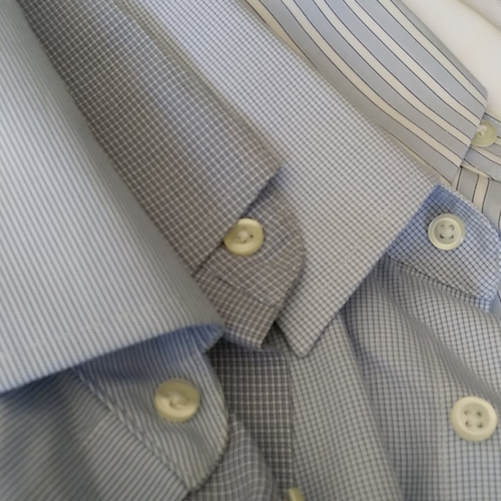 FIVE- Jos. A. Bank. Shirts size 16-34